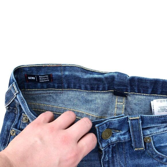 True Religion Jeans Size 32 GENO Blue - Picture 9 of 12